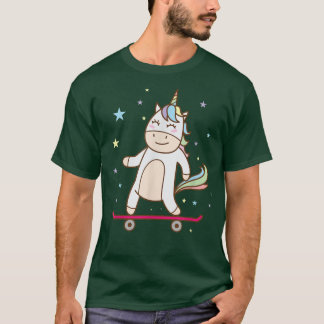 Camiseta Fantasy Horse Unicorn no skate