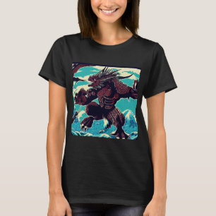 Camiseta Fantasy Kaiju Anime - Corte 3