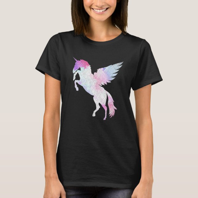 Camiseta Fantasy Magia Pegasus Mítico Criatura Fairital (Frente)
