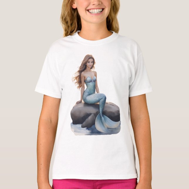 Camiseta Fantasy Mermaid T-Shirt (Frente)