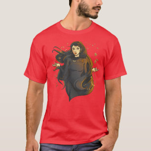 Camiseta Fantasy Mystic Woman Witch Occult Aestic 770
