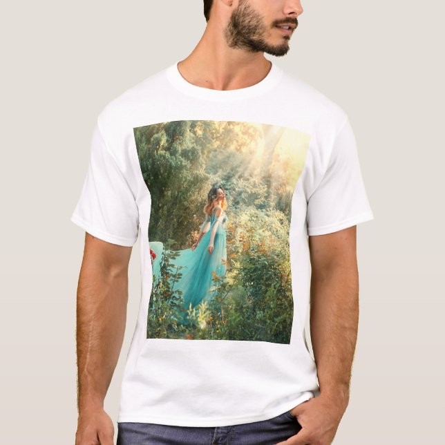 Camiseta Fantasy Princess: Summer Nature Vintage. (Frente)