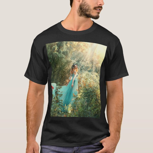Camiseta Fantasy Princess: Summer Nature Vintage. (Frente)