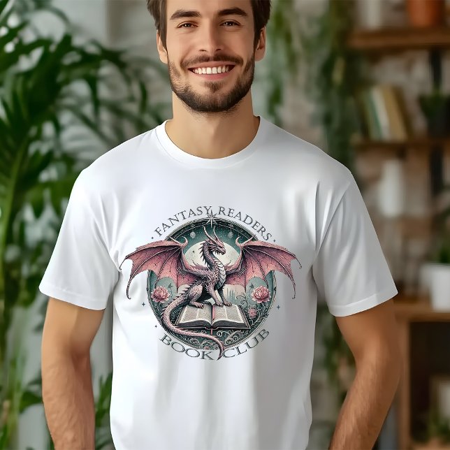 Camiseta Fantasy Readers Book Club T-Shirt (Criador carregado)