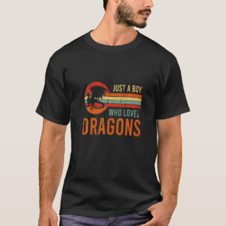 Camiseta Fantasy Retro Gaming Roleplay Apenas Um Menino Que