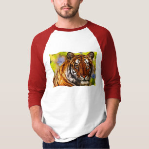 Camiseta Fantasy Tiger & Moon Wildlife