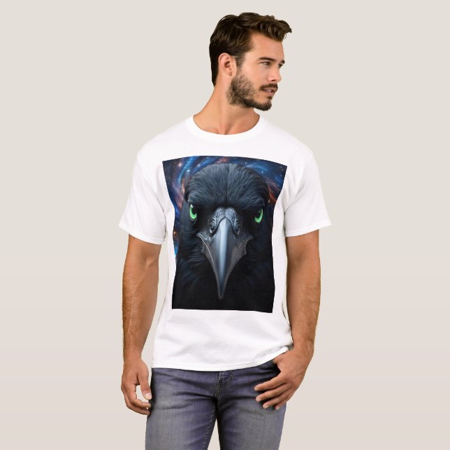Camiseta Fantasy Universe Crow-Raven (Frente Completa)