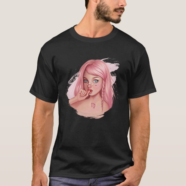 Camiseta Fantasy Zodiac Virgo (Frente)