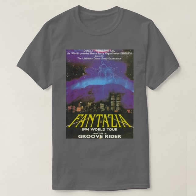 Camiseta Fantazia World Tour (Frente do Design)