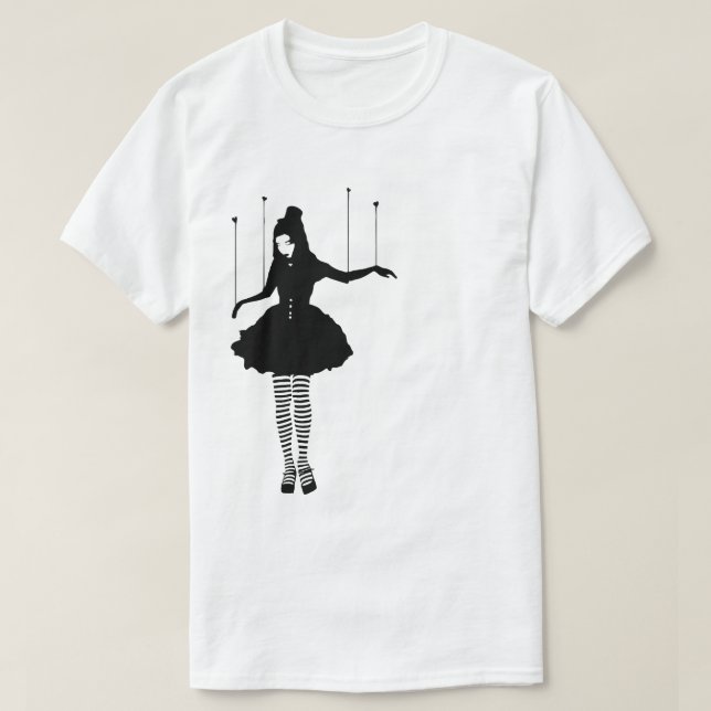 Camiseta fantoche do amor (Frente do Design)