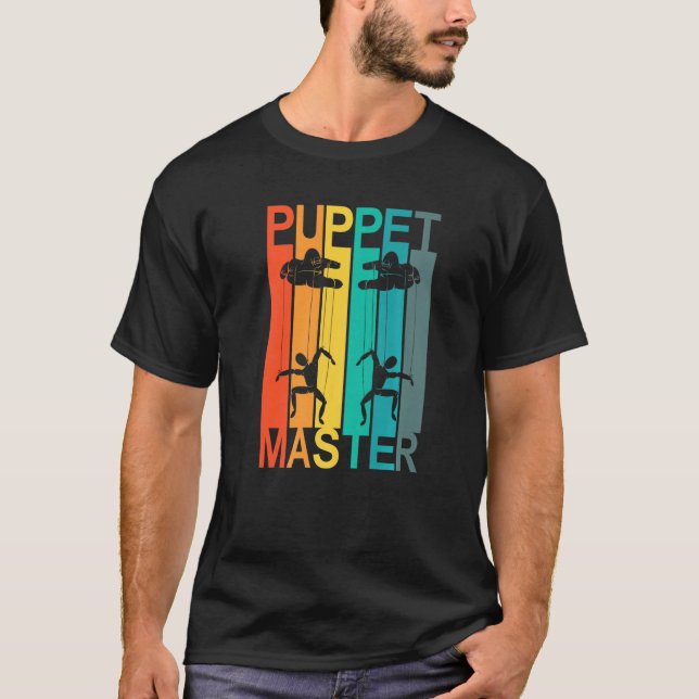 Camiseta Fantoche Mestre Puppeteia (Frente)