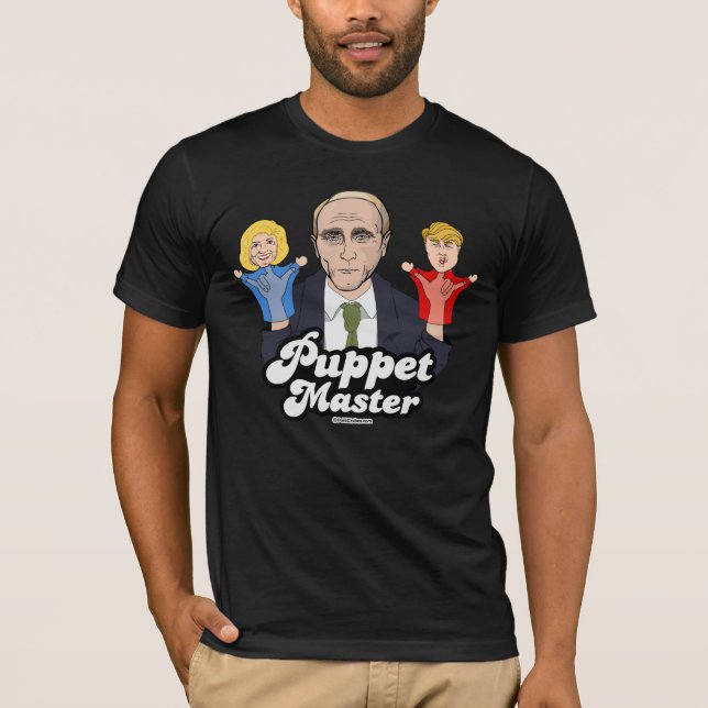 Camiseta Fantoche Putin mestre (Frente)