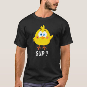 Camiseta Fantoches de Frango para Crianças