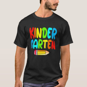 Camiseta Fantoches para crianças do jardim de infância