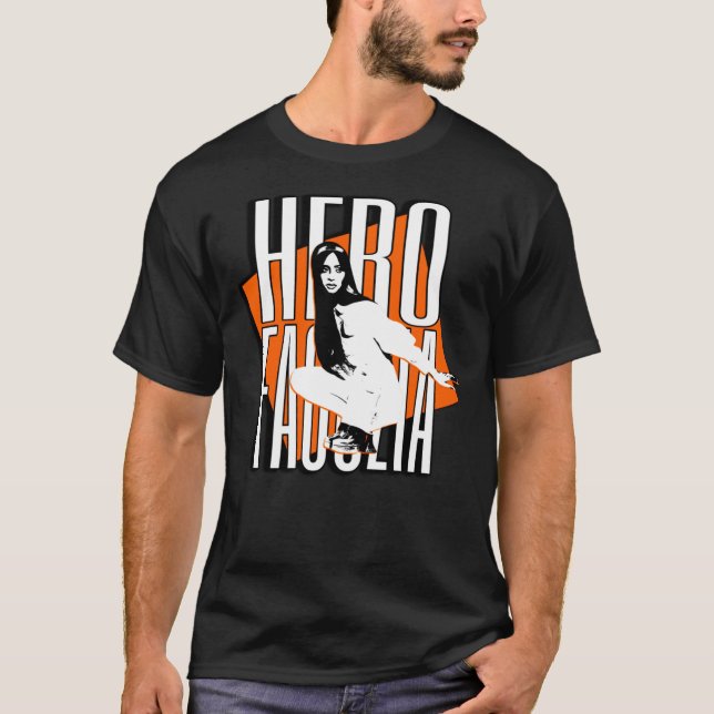 Camiseta Faouzia Herói Essencial T-Shirt (Frente)