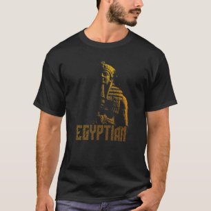 Camiseta Faraó Egípcio - Antigo Egito Dourado