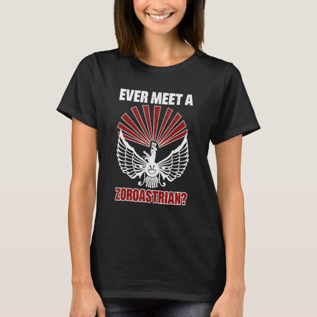 Camiseta Faravahar Zoroastrianism Zarathustra Symbol philos (Frente)