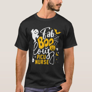 Camiseta Farda de Enfermeira Pediátrica Halloween Picu Enfe