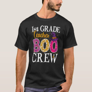 Camiseta Farda de Halloween para Professora do 1º Ano Boo B