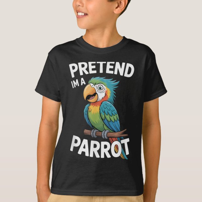 Camiseta Fardamento de Papagaio  (Frente)
