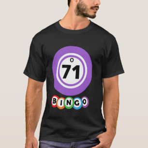 Camiseta Fardo de Bingo do Grupo O71 Lucky Bingo