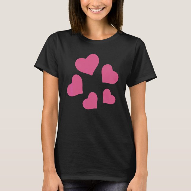 Camiseta Fardo de Corações Giratórios (Frente)