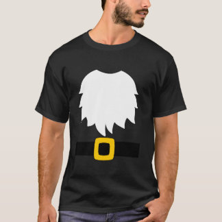 Camiseta Fardo de Gnomo de Jardim Barba Branca e Cinto com