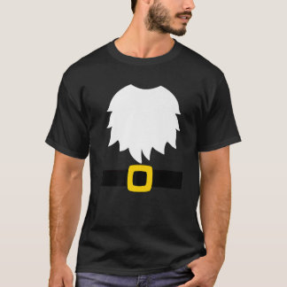 Camiseta Fardo de Gnomo de Jardim Barba Branca e Cinto com