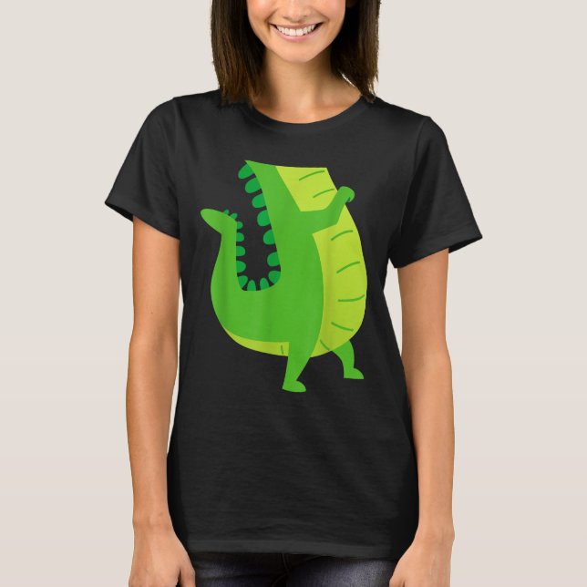 Camiseta Fardo de Jacaré - Amante de Jacaré Crocodilo Zooló (Frente)