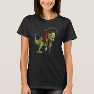 Camiseta Fardo de Pirata Dinossauro Rex Tyrannosaurus de Ha