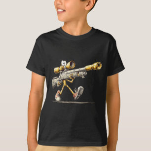Camiseta Fardo de Rifle para Atirador de Precisão