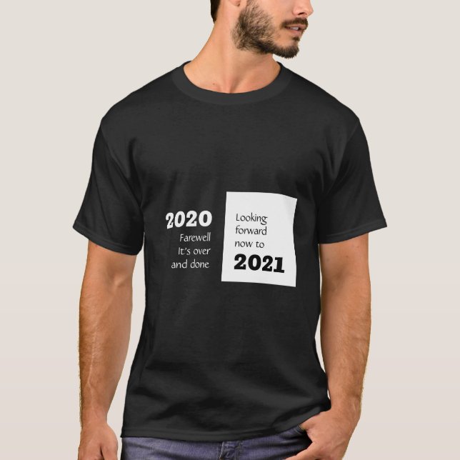 Camiseta FAREWELL 2020 | Perspectivas para 2021 | Ano Novo (Frente)