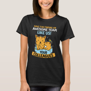 Camiseta Farewell Work Colégio Job Change Farewell