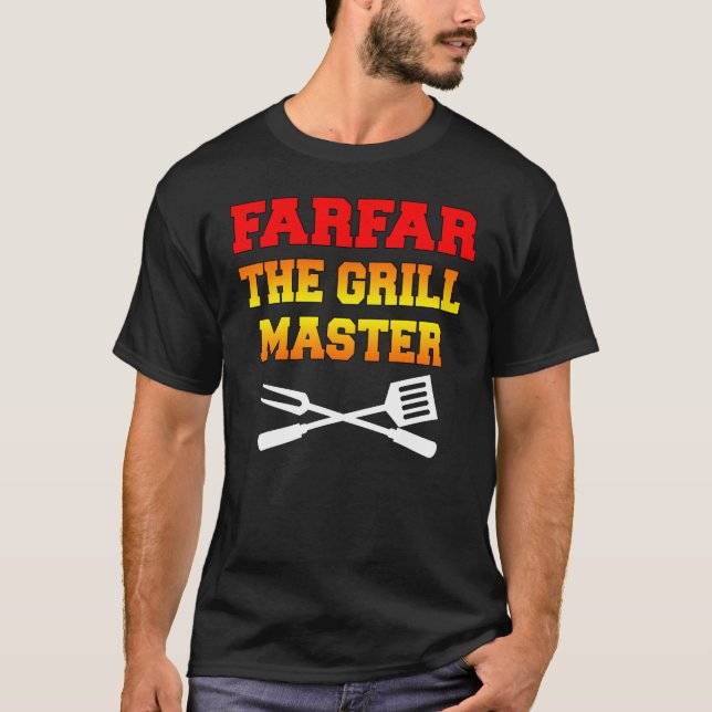 Camiseta Farfar o mestre da grade (Frente)