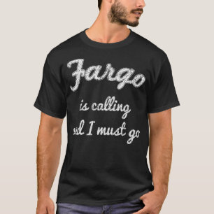 Camiseta FARGO E NORTH DAKOTA Funny City Trip Raízes U