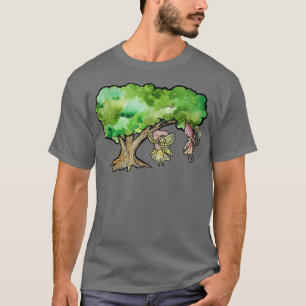 Camiseta Farias De Uma Árvore Amam Terras De Arte Fada