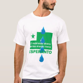Camiseta Fariĝas do akveroj do malgrandaj do esperanto/do