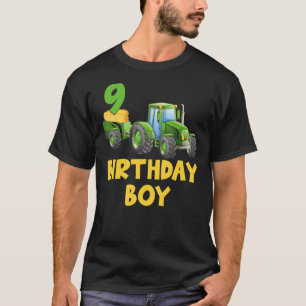 Camiseta Farinha de Festa de aniversário de Trator de Fazen