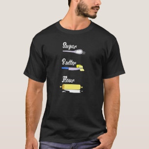 Camiseta Farinha De Manteiga De Açúcar I A Faturar Baker _1