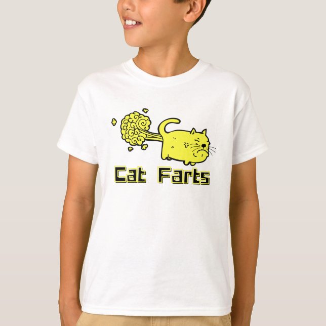 Camiseta Farinhas De Gato Engraçadas (Frente)