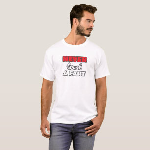 Camiseta Farinhas Engraçadas Nunca Confiam em um Pai do Pai