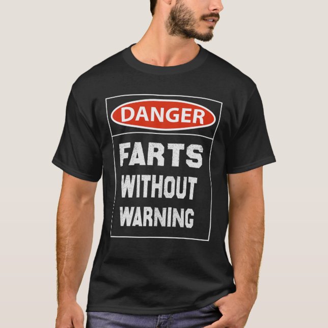 Camiseta Farinhas Perigosas Sem Aviso (Frente)