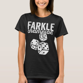 Camiseta Farkle Champion para Conselhos de gelo