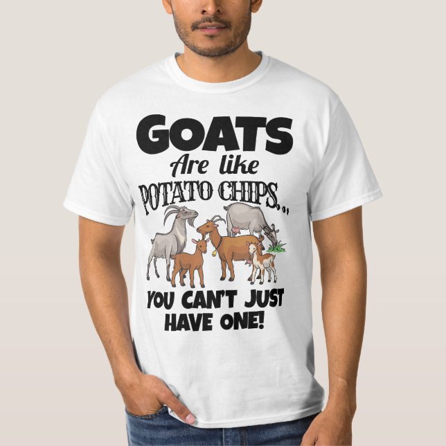 Camiseta Farm Apparel Meme Pun Funny Goat (Frente)