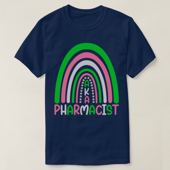 Camiseta Farmacêutica Aka Paraphernalia Alpha Kappa Soror (Frente do Design)