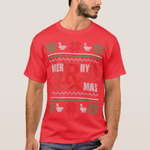 Camiseta Farmacêutica de docinho de Natal Febre Tech Merry