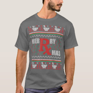 Camiseta Farmacêutica de Tecnologia Farmacêutica Merry Xmas
