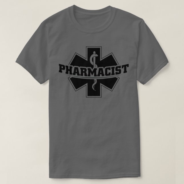 Camiseta Farmacêutica Farmacêutica Profissão Farmacêutica F (Frente do Design)
