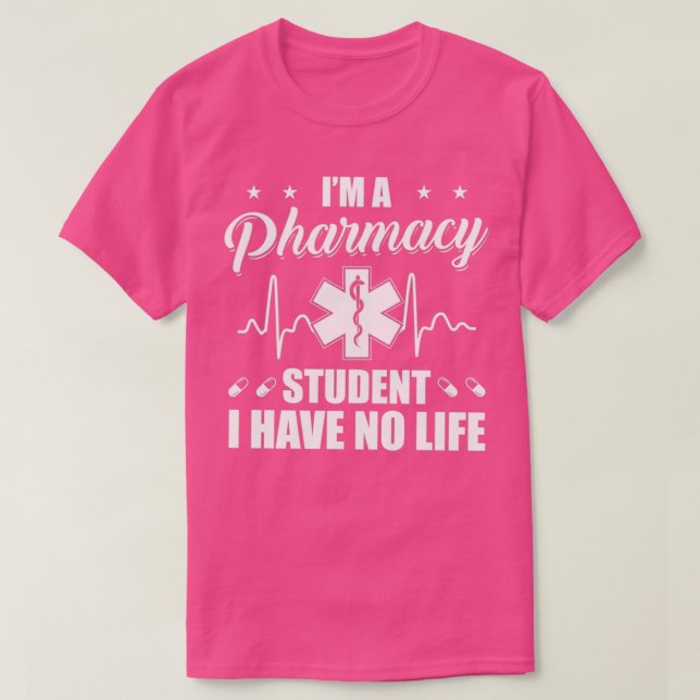 Camiseta Farmacêutica Farmacêutica Profissão Farmacêutica F (Frente do Design)