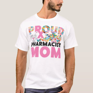 Camiseta Farmacêutica Farmácia Orgulhosa Mãe